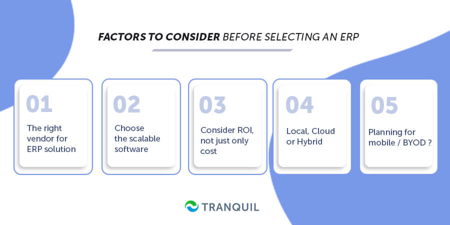 ERP Selectiopn Process