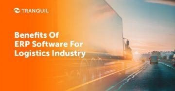 ERP Software for Logistics Industry