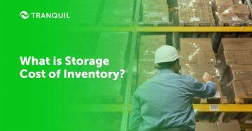 Storage Cost of Inventory