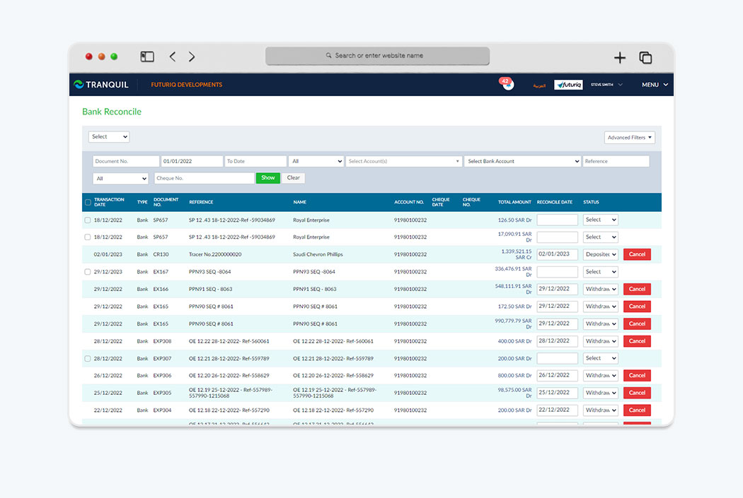 Bank Reconciliation