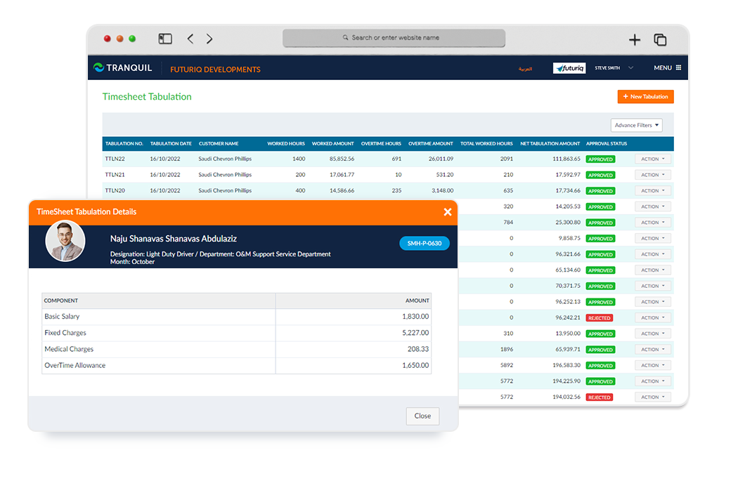 Timesheet Invoice