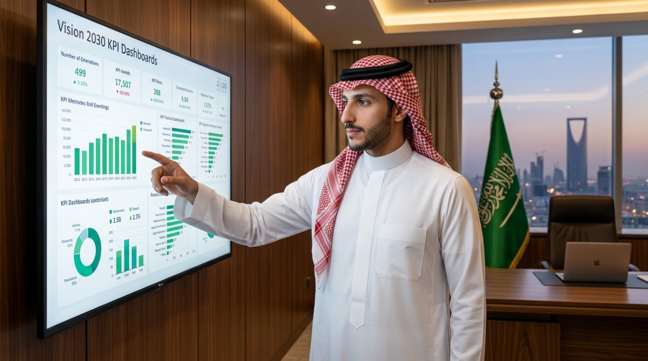 10 مؤشرات أداء KPIs يجب أن يراقبها كل CEO سعودي لتحقيق مستهدفات رؤية 2030