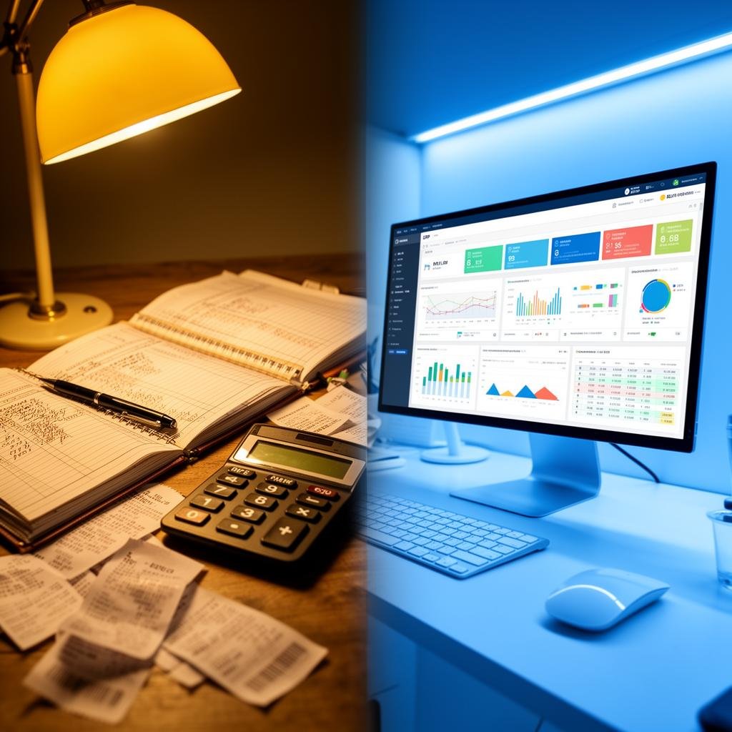أنظمة المحاسبة: من الدفاتر اليدوية إلى قوة ERP السحابية أنظمة المحاسبة: من الدفاتر اليدوية إلى قوة ERP السحابية