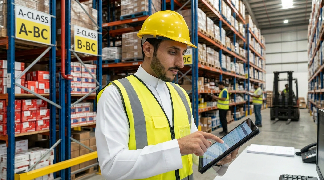 إدارة المخزون بنظام ABC والتجميع الذكي (Kitting) في السعودية عبر ERP إدارة المخزون بنظام ABC والتجميع الذكي (Kitting) في السعودية عبر ERP